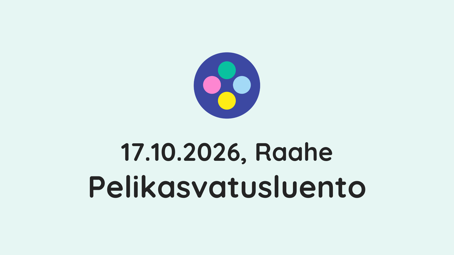 Kohti sujuvaa peli- ja media-arkea -luento lokakuussa